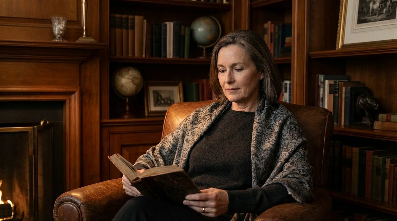 Jacquard Cashmere Scarf