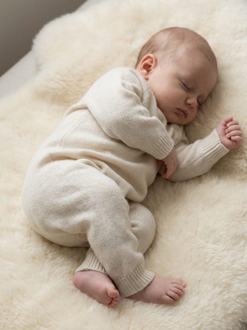 Baby Cashmere One-Piece Romper