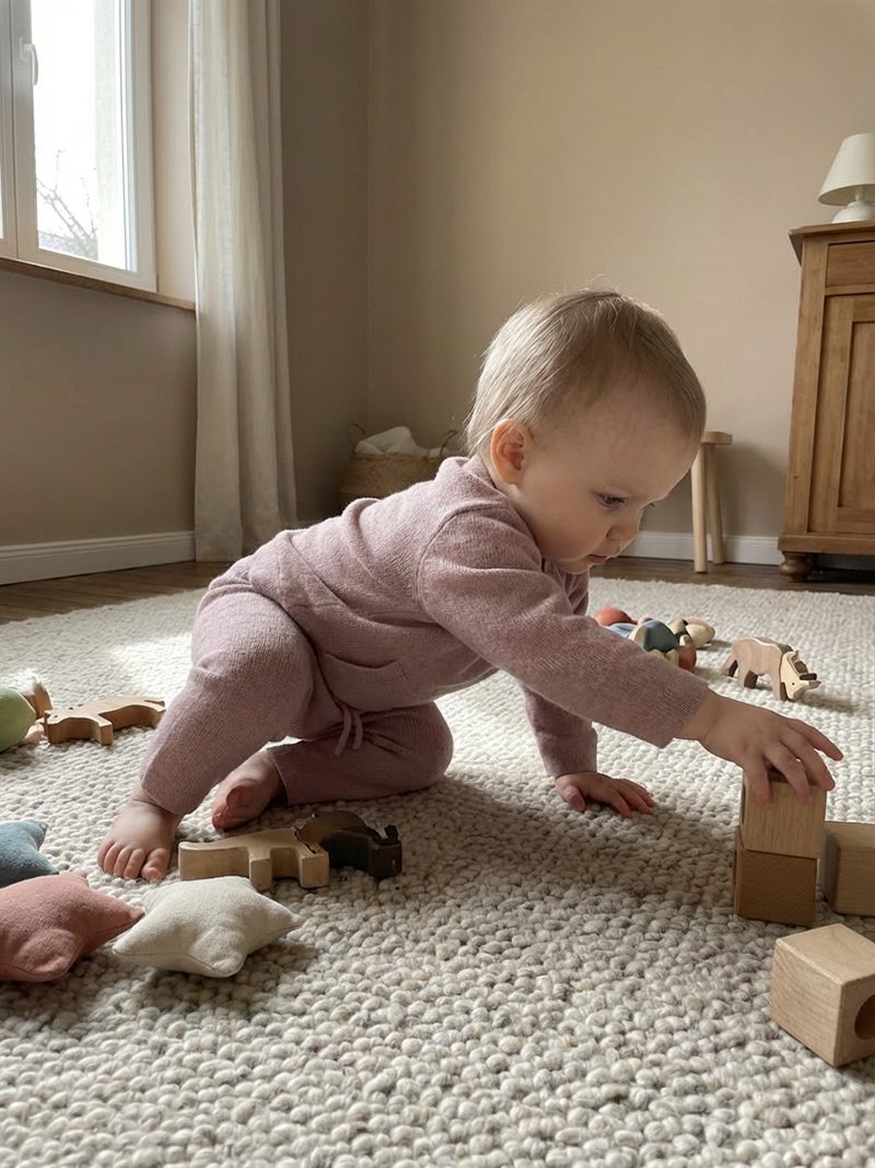 Baby Cashmere Knit Trousers