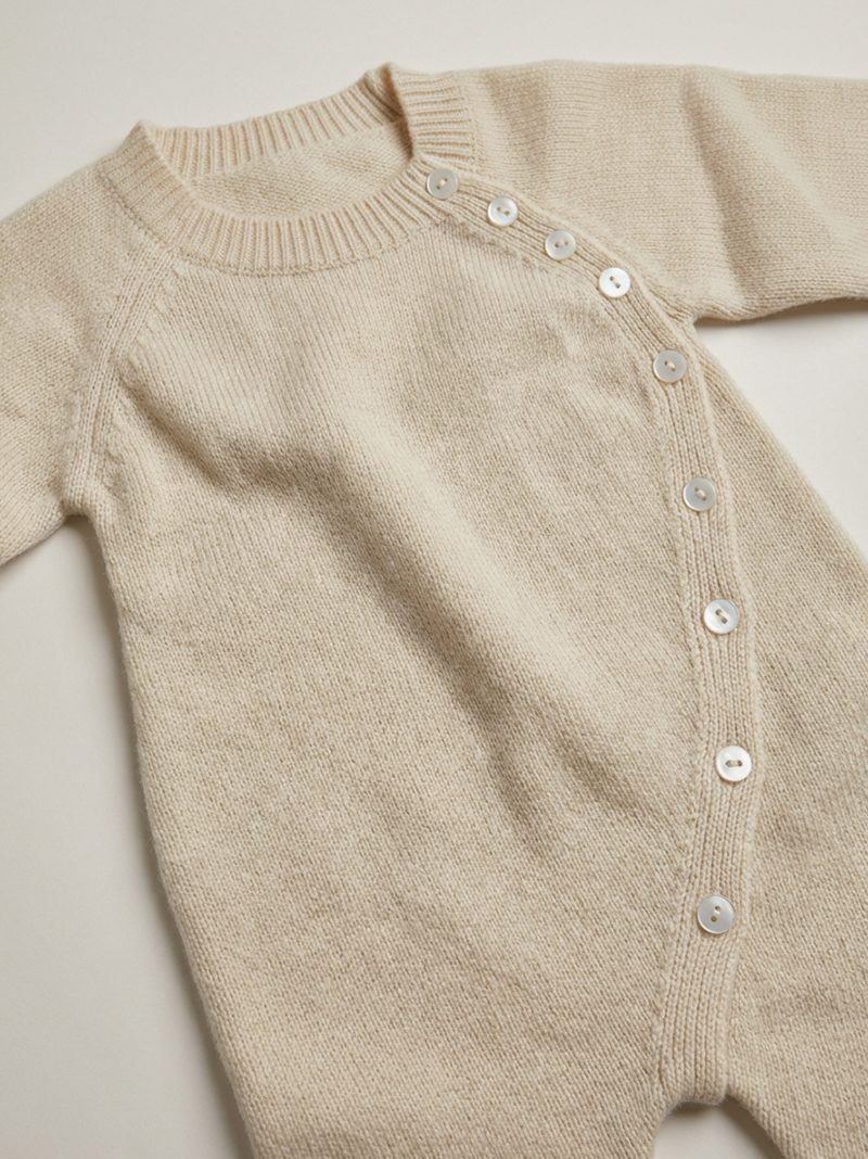 Baby Cashmere One-Piece Romper