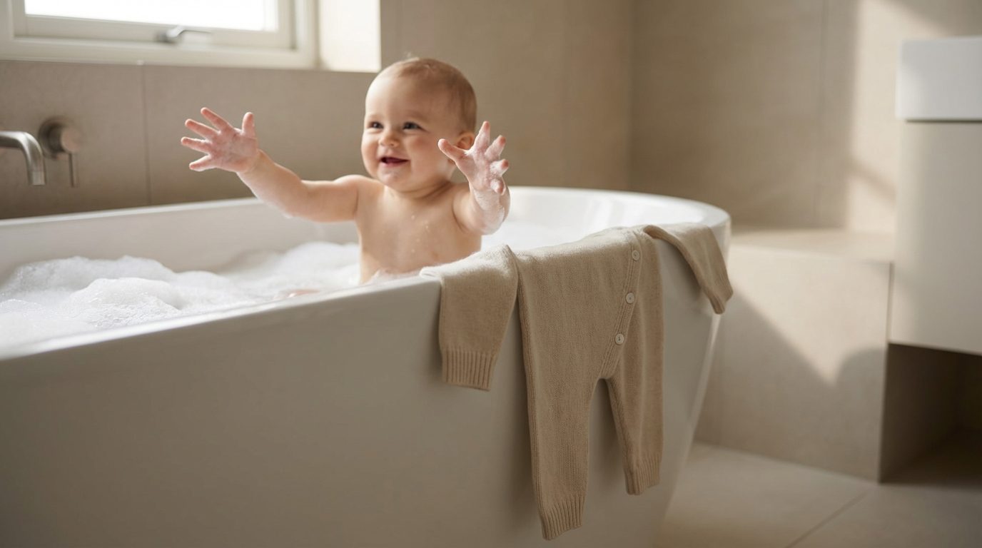 Baby Cashmere One-Piece Romper