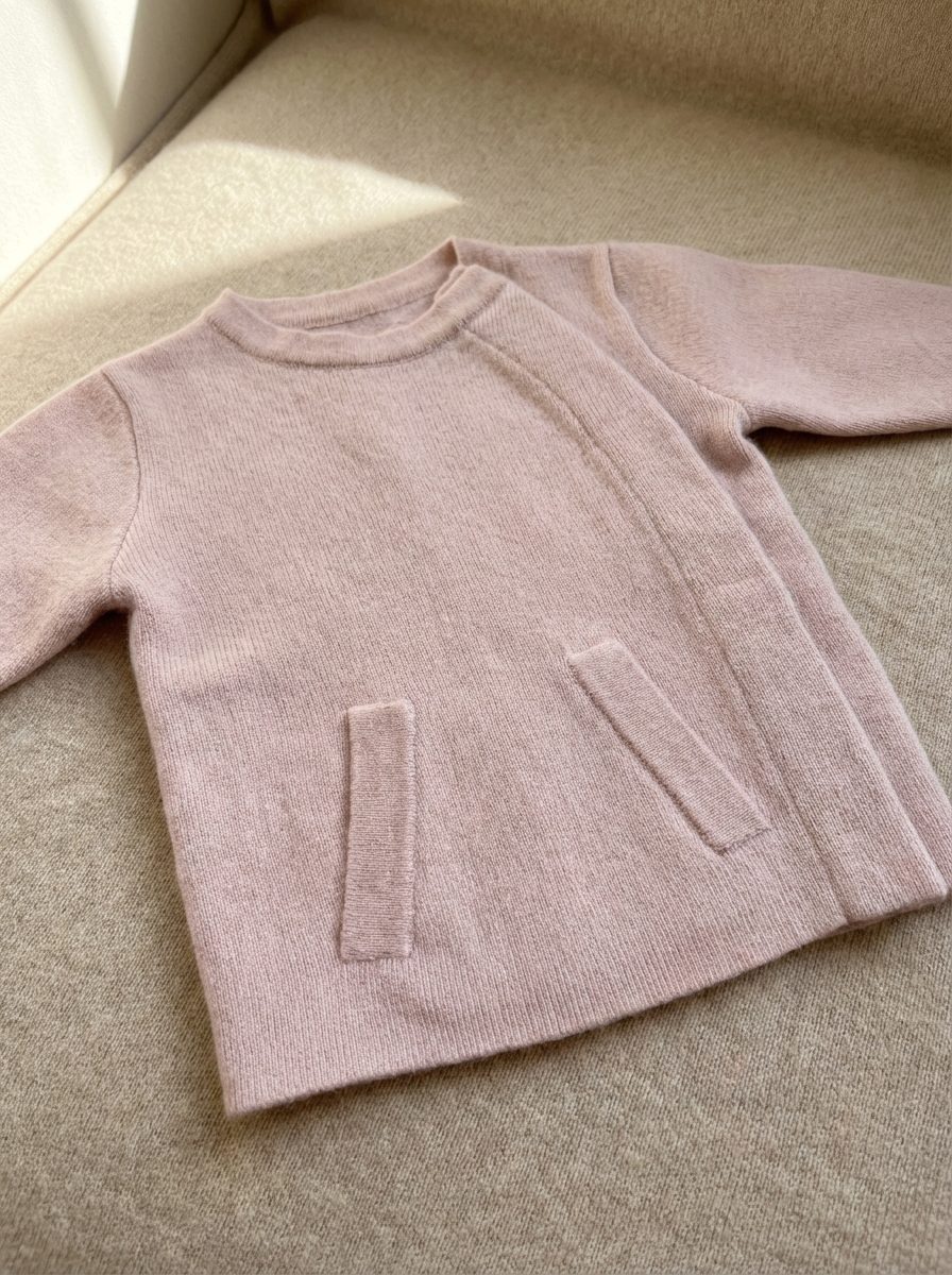 Cashmere Baby Wrap Sweater