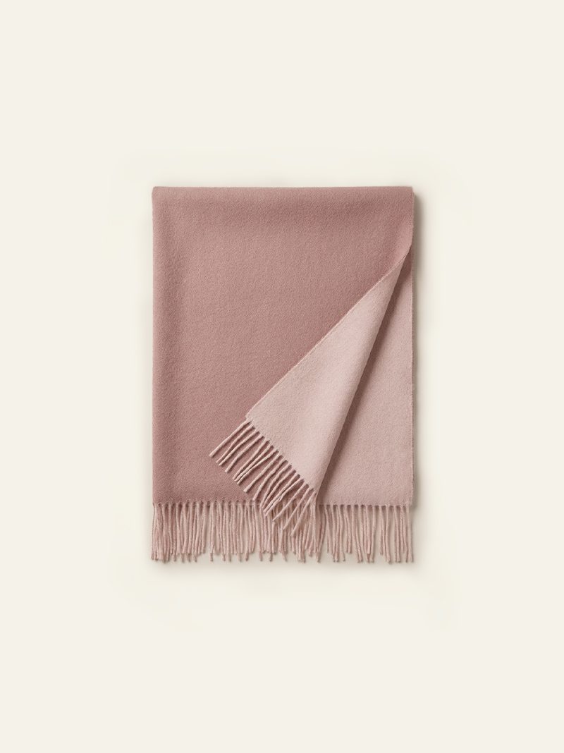 Cashmere Scarf in Dusty Rose