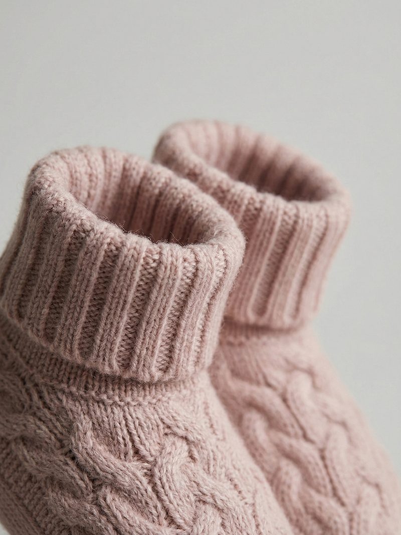 Baby Cashmere Knit Booties