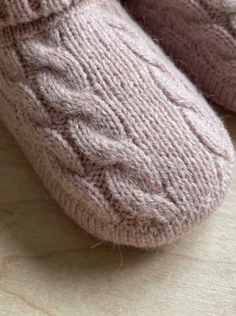 Baby Cashmere Knit Booties