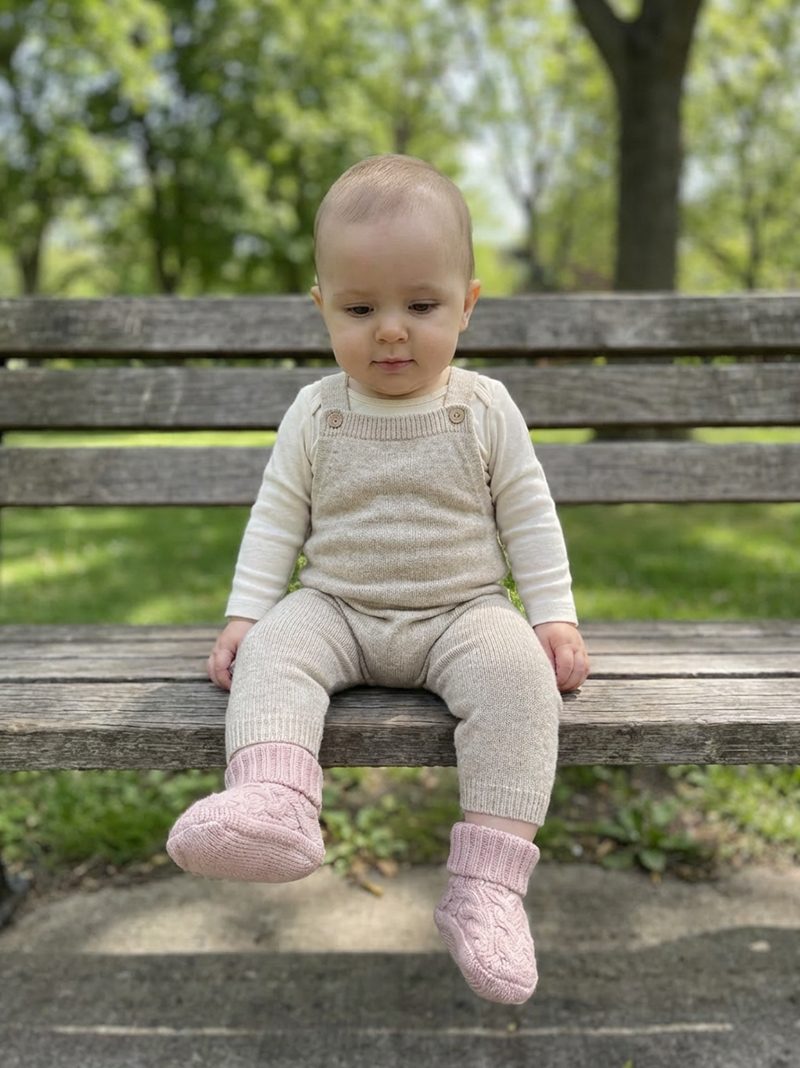 Baby Cashmere Knit Booties