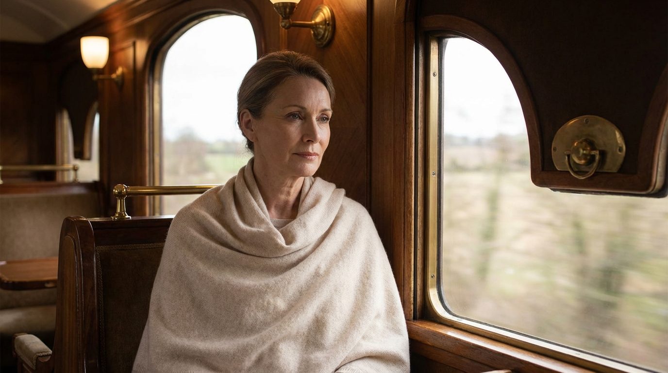 Cashmere Shawl in Oatmeal