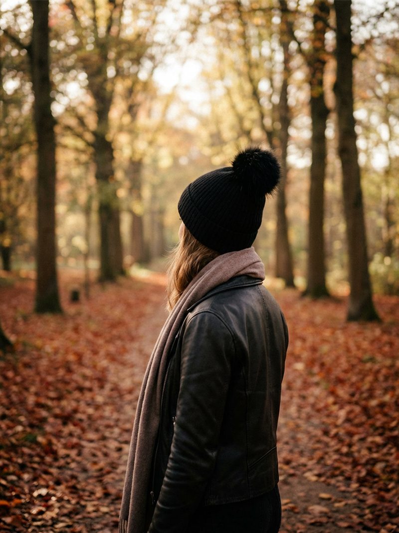Cashmere Beanie with Pom-Pom