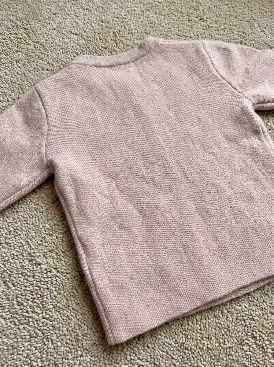 Cashmere Baby Wrap Sweater